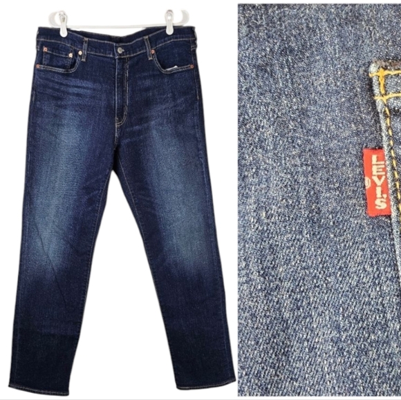 Levi’s Premium Men’s Jeans 511 Slim Fit Blue Denim 38x32 Big E - Picture 1 of 13